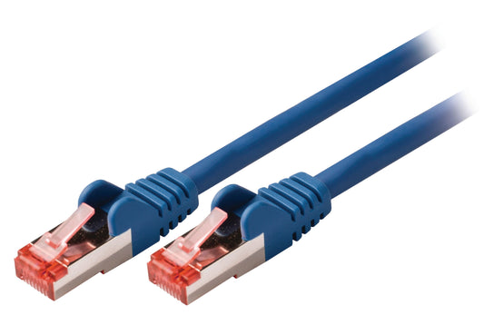 Valueline CAT6 S/FTP-Netzwerkkabel RJ45 (8P8C) male - RJ45 (8P8C) male 0.50 m Blau