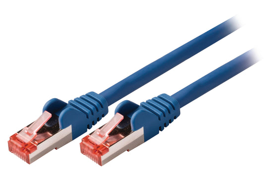 Valueline CAT6 S/FTP-Netzwerkkabel RJ45 (8P8C) male - RJ45 (8P8C) male 1.00 m Blau