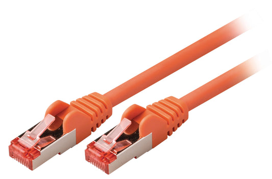 Valueline CAT6 S/FTP-Netzwerkkabel RJ45 (8P8C) male - RJ45 (8P8C) male 10.0 m Orange