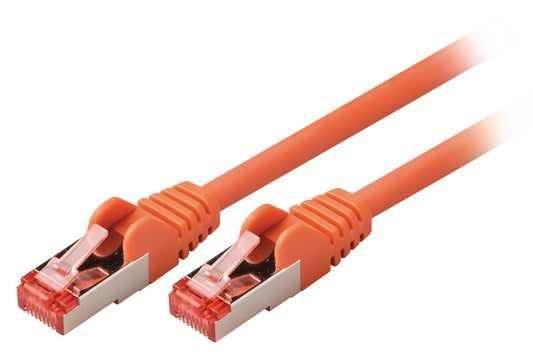 Valueline CAT6 S/FTP-Netzwerkkabel RJ45 (8P8C) male - RJ45 (8P8C) male 30.0 m Orange