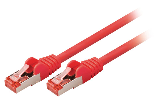 Valueline CAT6 S/FTP-Netzwerkkabel RJ45 (8P8C) male - RJ45 (8P8C) male 2.00 m Rot
