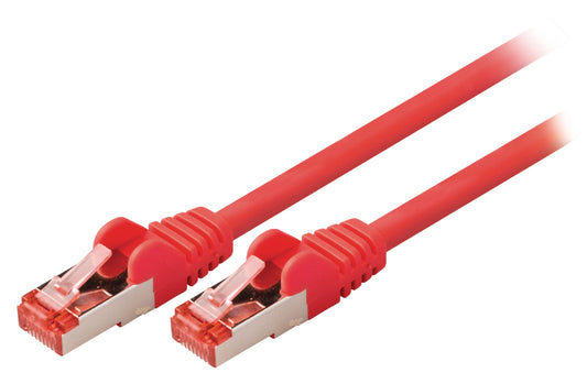 Valueline CAT6 S/FTP-Netzwerkkabel RJ45 (8P8C) male - RJ45 (8P8C) male 20.0 m Rot