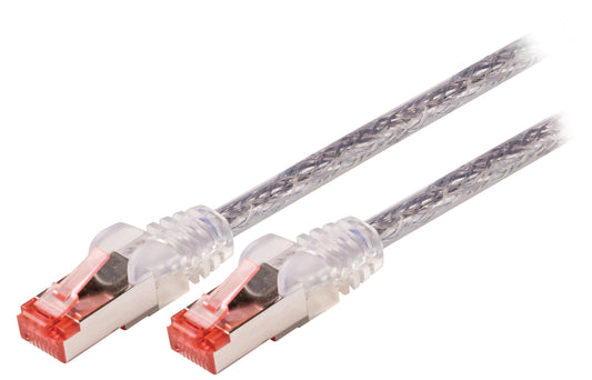 Valueline CAT6 S/FTP-Netzwerkkabel RJ45 (8P8C) male - RJ45 (8P8C) male 0.15 m Transparent