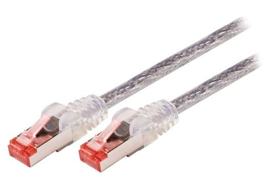 Valueline CAT6 S/FTP-Netzwerkkabel RJ45 (8P8C) male - RJ45 (8P8C) male 2.00 m Transparent