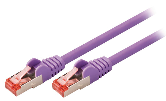 Valueline CAT6 S/FTP-Netzwerkkabel RJ45 (8P8C) male - RJ45 (8P8C) male 20.0 m Lila