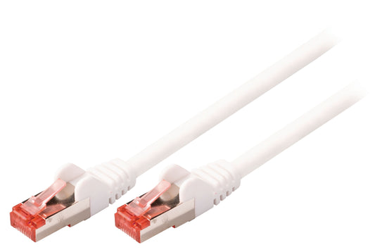 Valueline CAT6 S/FTP-Netzwerkkabel RJ45 (8P8C) male - RJ45 (8P8C) male 0.25 m Weiss