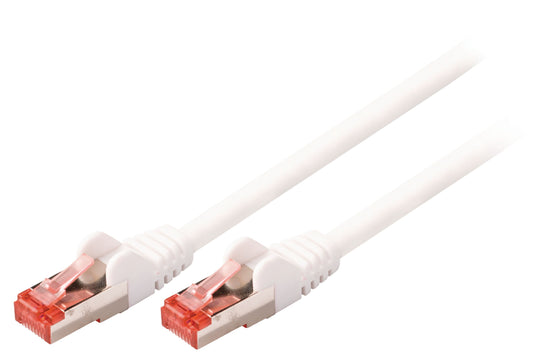 Valueline CAT6 S/FTP-Netzwerkkabel RJ45 (8P8C) male - RJ45 (8P8C) male 3.00 m Weiss