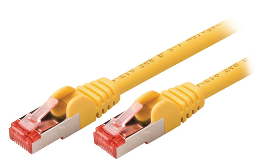 Valueline CAT6 S/FTP-Netzwerkkabel RJ45 (8P8C) male - RJ45 (8P8C) male 0.25 m Gelb