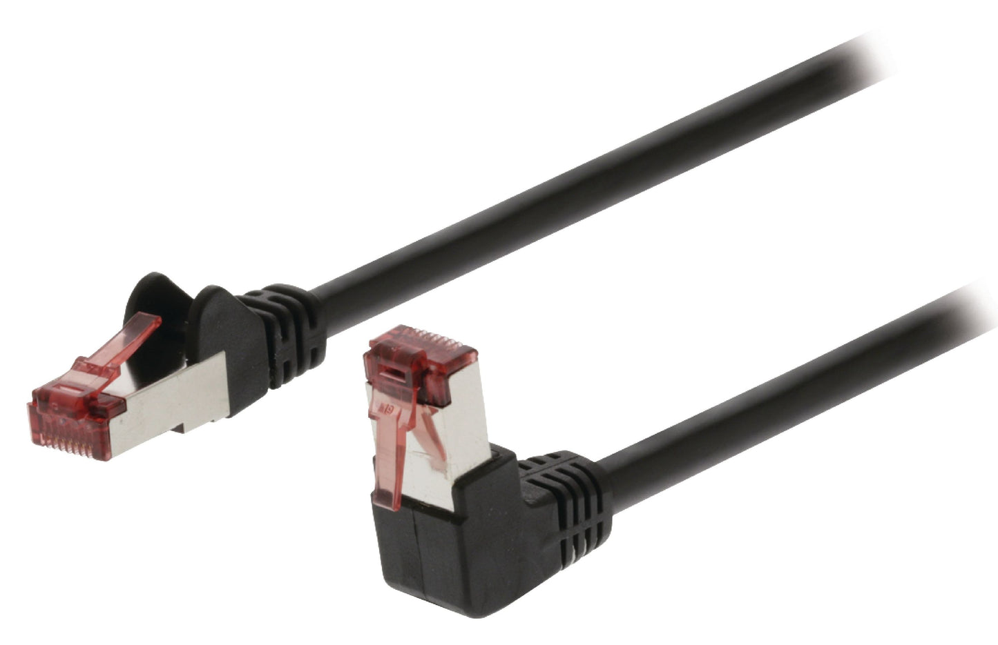 Valueline CAT6 S/FTP-Netzwerkkabel RJ45 (8P8C) male - RJ45 (8P8C) male 1.00 m Schwarz