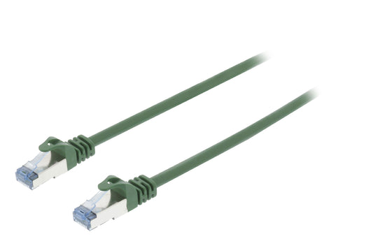 Valueline CAT6a S/FTP Netzwerkkabel RJ45 (8P8C) male - RJ45 (8P8C) male 0.50 m Grün