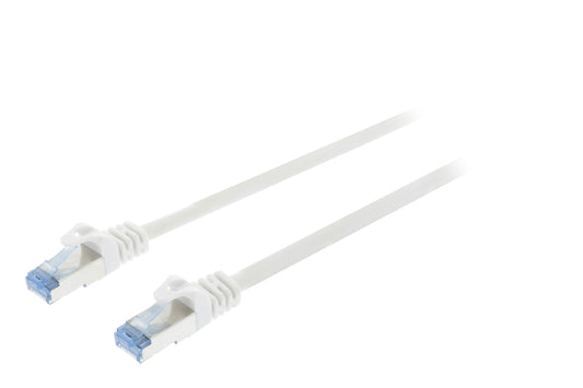 Valueline CAT6a S/FTP Netzwerkkabel RJ45 (8P8C) male - RJ45 (8P8C) male 1.00 m Weiss