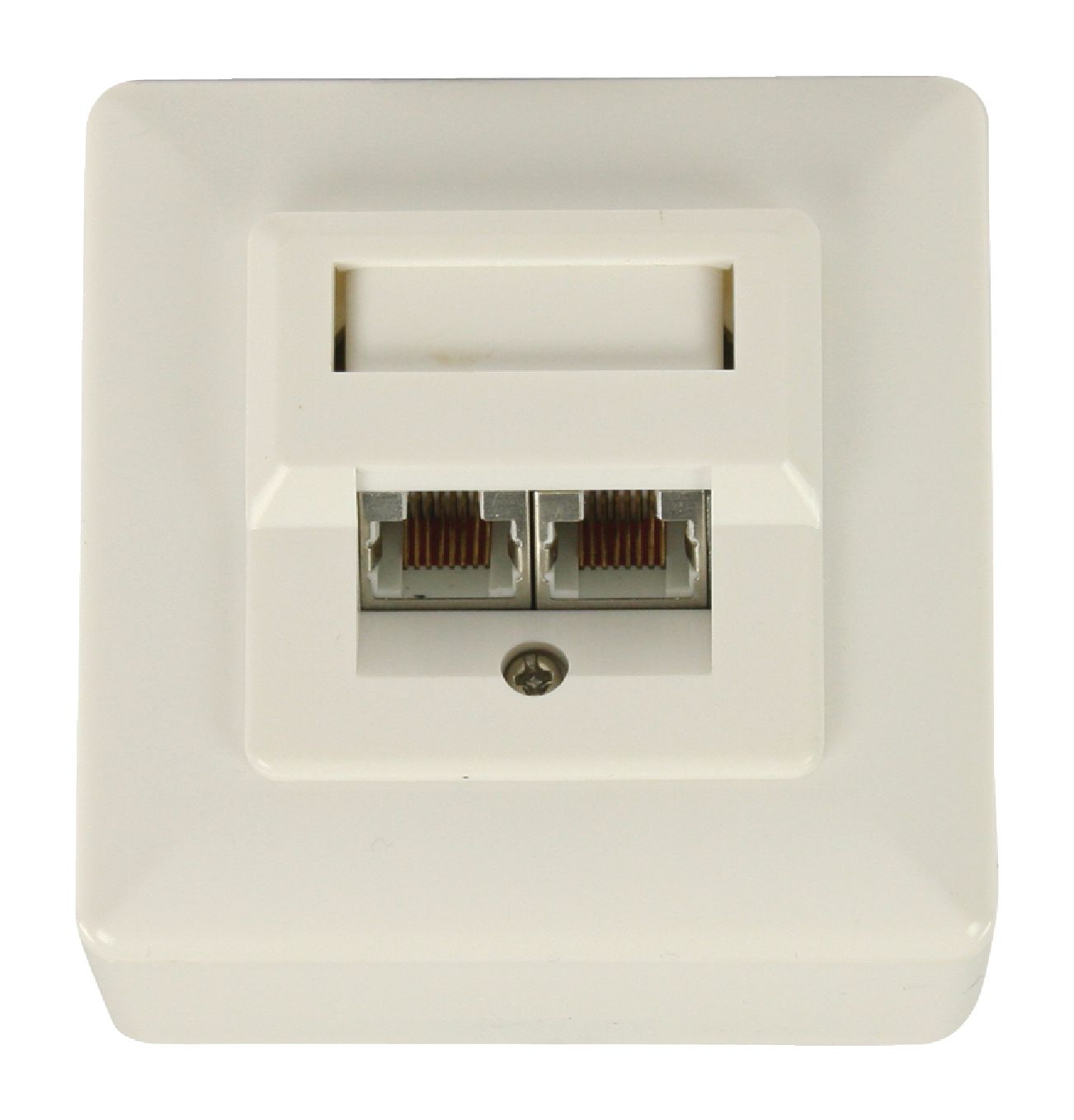 Valueline Stecker RJ45 CAT5/CAT6 Female PVC Weiss