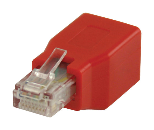 Valueline CAT6-Netzwerkadapter RJ45 (8P8C) male - RJ45 (8P8C) female Rot