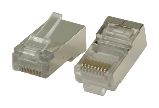 Valueline Stecker RJ45 Solid STP CAT5 Male PVC Transparent