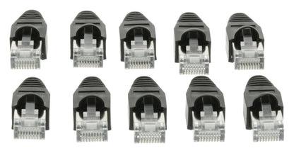 Valueline Stecker RJ45 Solid UTP CAT5 Male Transparent/Schwarz