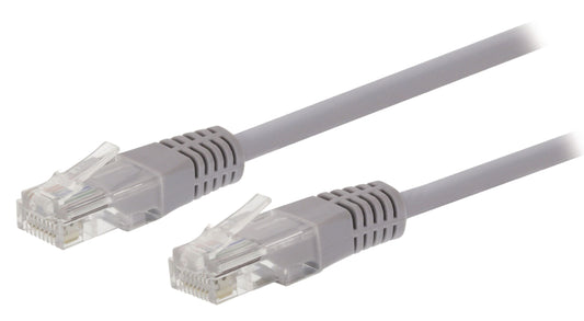 Valueline CAT5e UTP-Netzwerkkabel RJ45 (8P8C) male - RJ45 (8P8C) male 10.0 m Grau