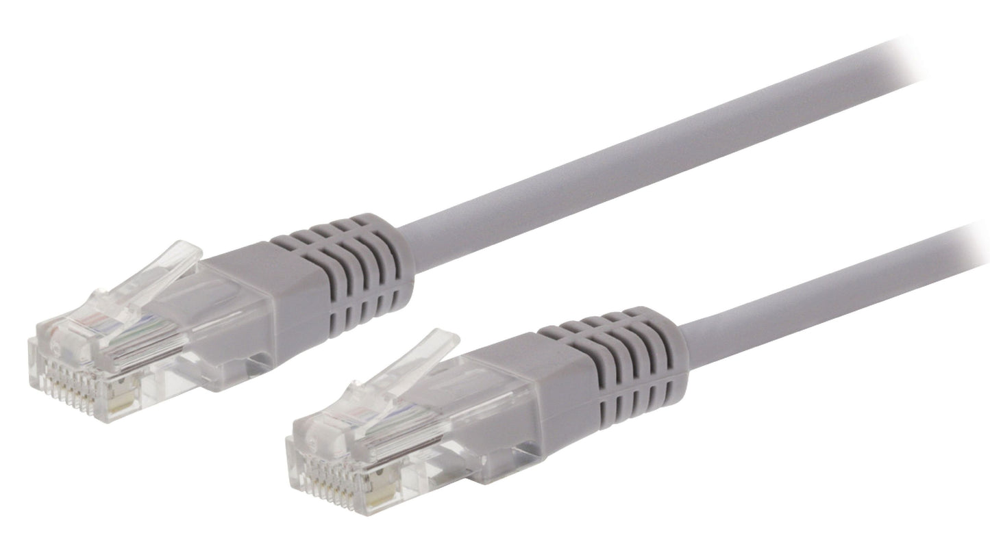 Valueline CAT5e UTP-Netzwerkkabel RJ45 (8P8C) male - RJ45 (8P8C) male 5.00 m Grau