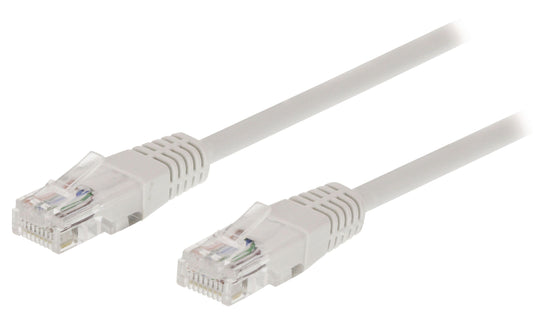 Valueline CAT5e UTP-Netzwerkkabel RJ45 (8P8C) male - RJ45 (8P8C) male 3.00 m Weiss