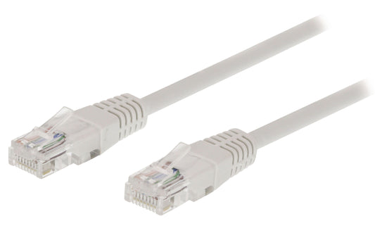 Valueline CAT5e UTP-Netzwerkkabel RJ45 (8P8C) male - RJ45 (8P8C) male 5.00 m Weiss