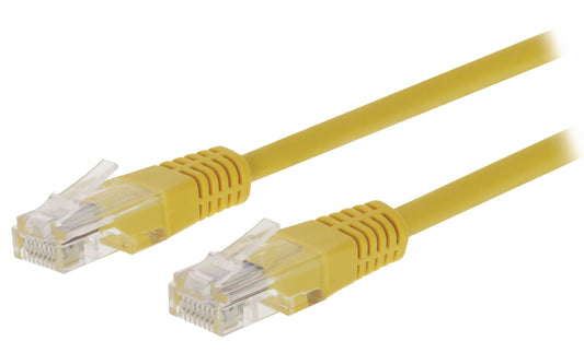 Valueline CAT5e UTP-Netzwerkkabel RJ45 (8P8C) male - RJ45 (8P8C) male 3.00 m Gelb