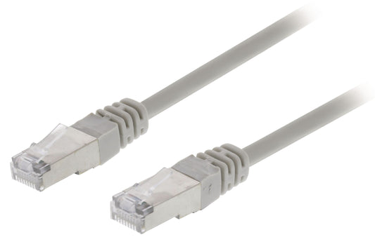 Valueline CAT5e F/UTP-Netzwerkkabel RJ45 (8P8C) male - RJ45 (8P8C) male 0.50 m Grau