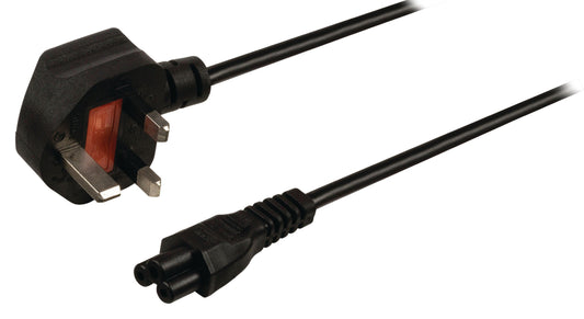 Valueline UK-Netzkabel GB Stecker - IEC-320-C5 2.00 m Schwarz