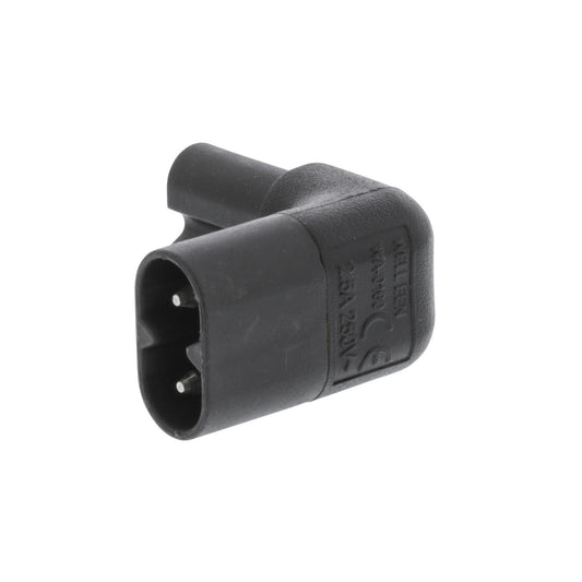 Valueline Netzstecker Male / Female PVC Schwarz