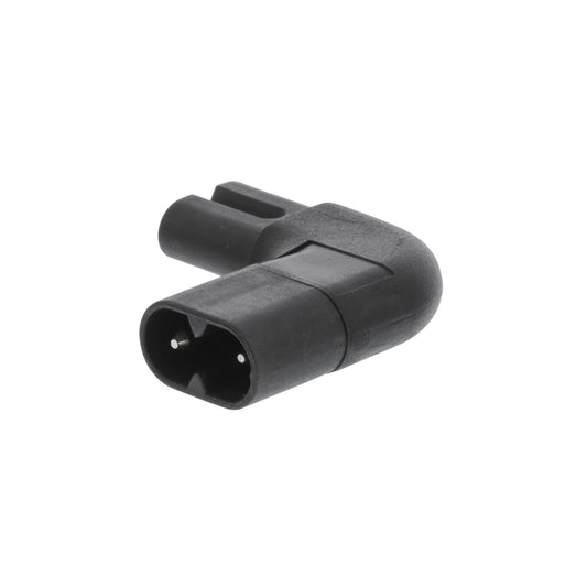 Valueline Netzstecker Male / Female PVC Schwarz