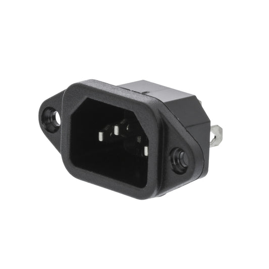 Valueline Netzstecker Male PVC Schwarz