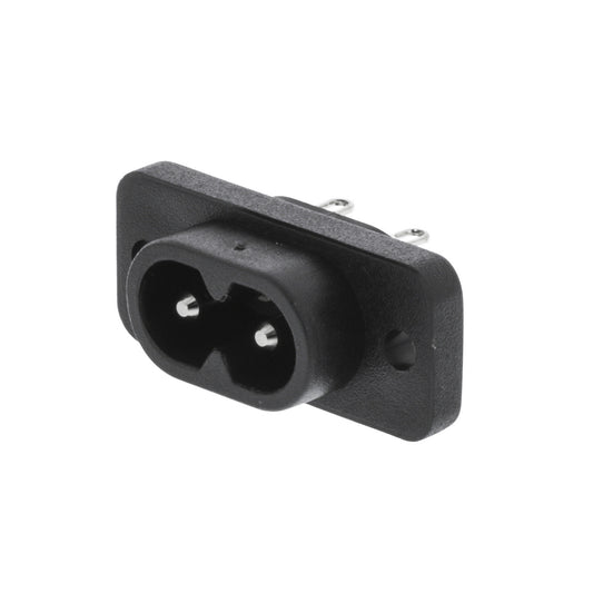 Valueline Netzstecker Male PVC Schwarz