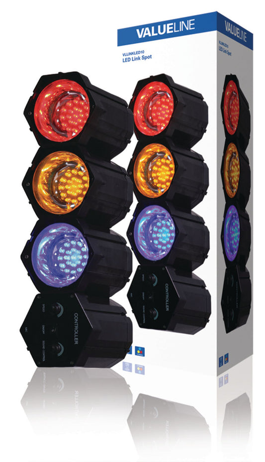 Valueline Lichtorgel mit Stimmungslampen 3 LED