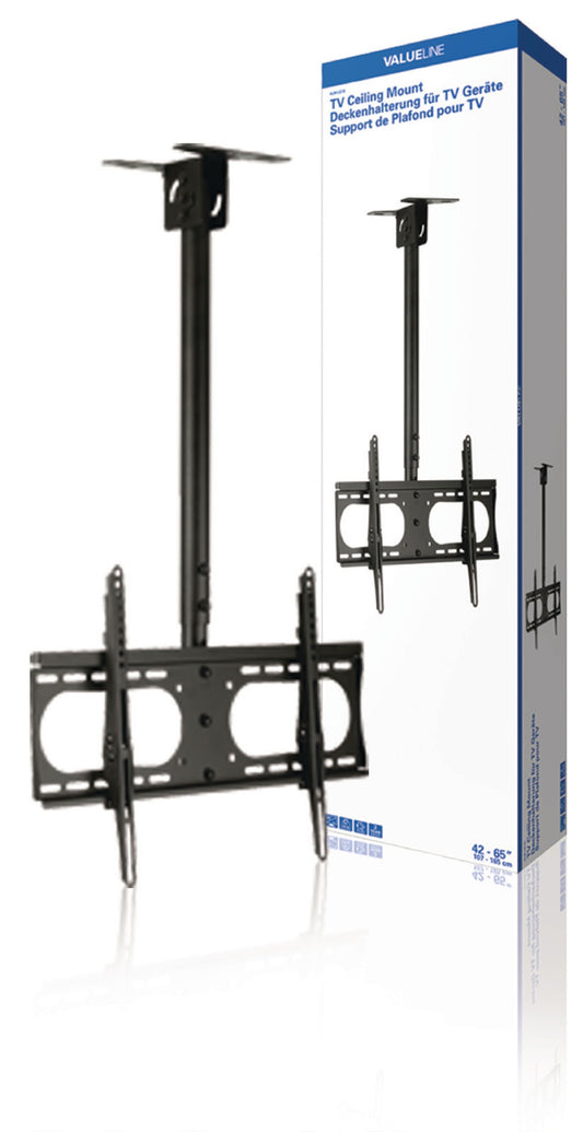 Valueline TV-Deckenhalterung Neigung 42 - 65 " 45 kg