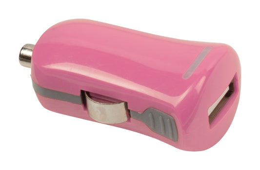 Valueline Auto-Ladegerät 1-Ausgang 2.1 A USB Rosa