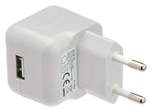 Valueline Ladegerät 1-Ausgang 2.1 A 2.1 A USB Weiss