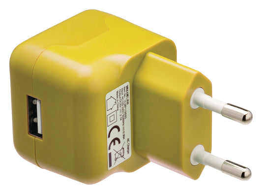 Valueline Ladegerät 1-Ausgang 2.1 A 2.1 A USB Gelb