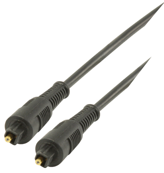 Valueline Digital-Audio-Kabel Toslink male - Toslink male 2.00 m Schwarz