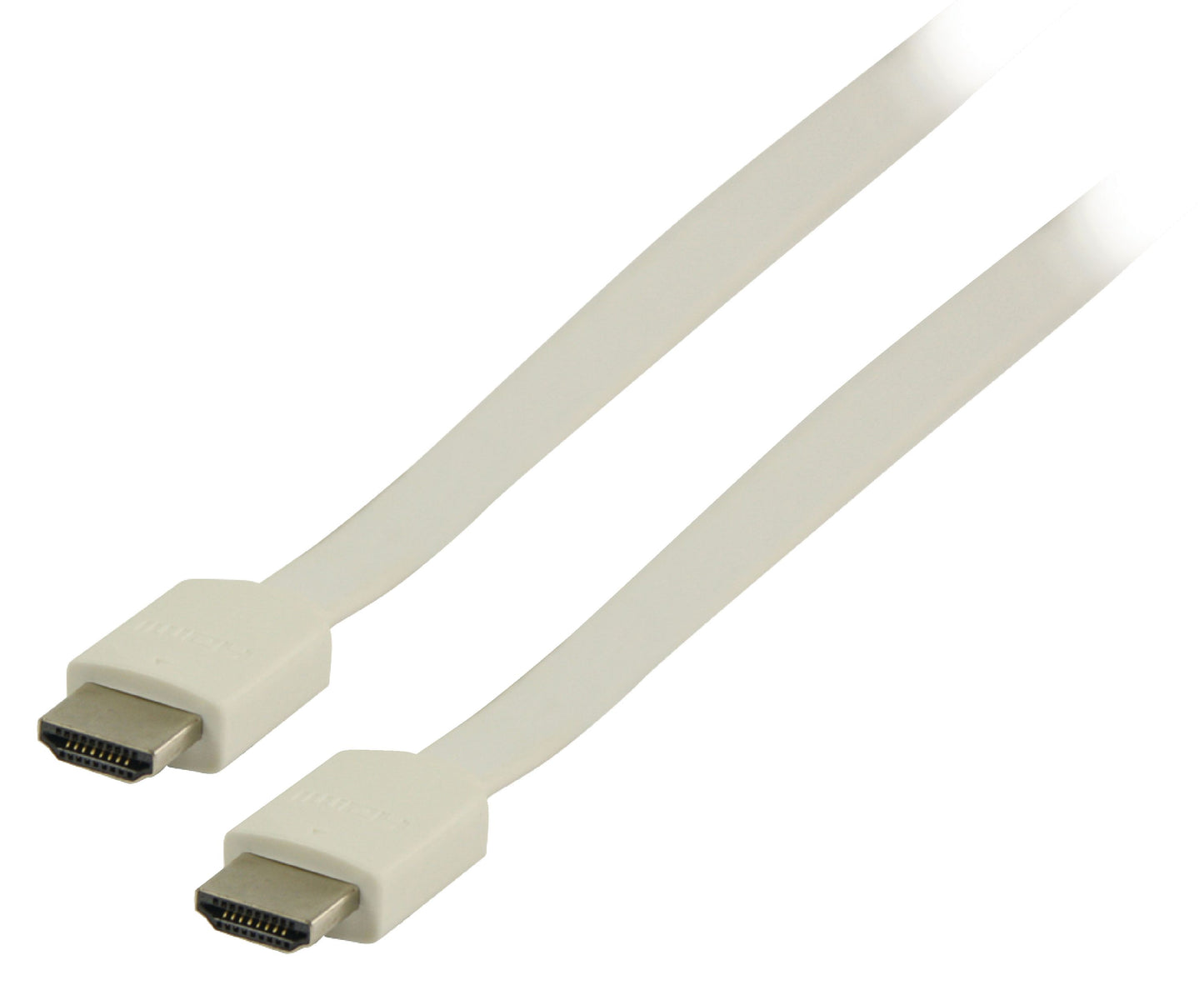 Valueline High Speed HDMI Kabel mit Ethernet HDMI Anschluss - HDMI Anschluss 2.00 m Weiss