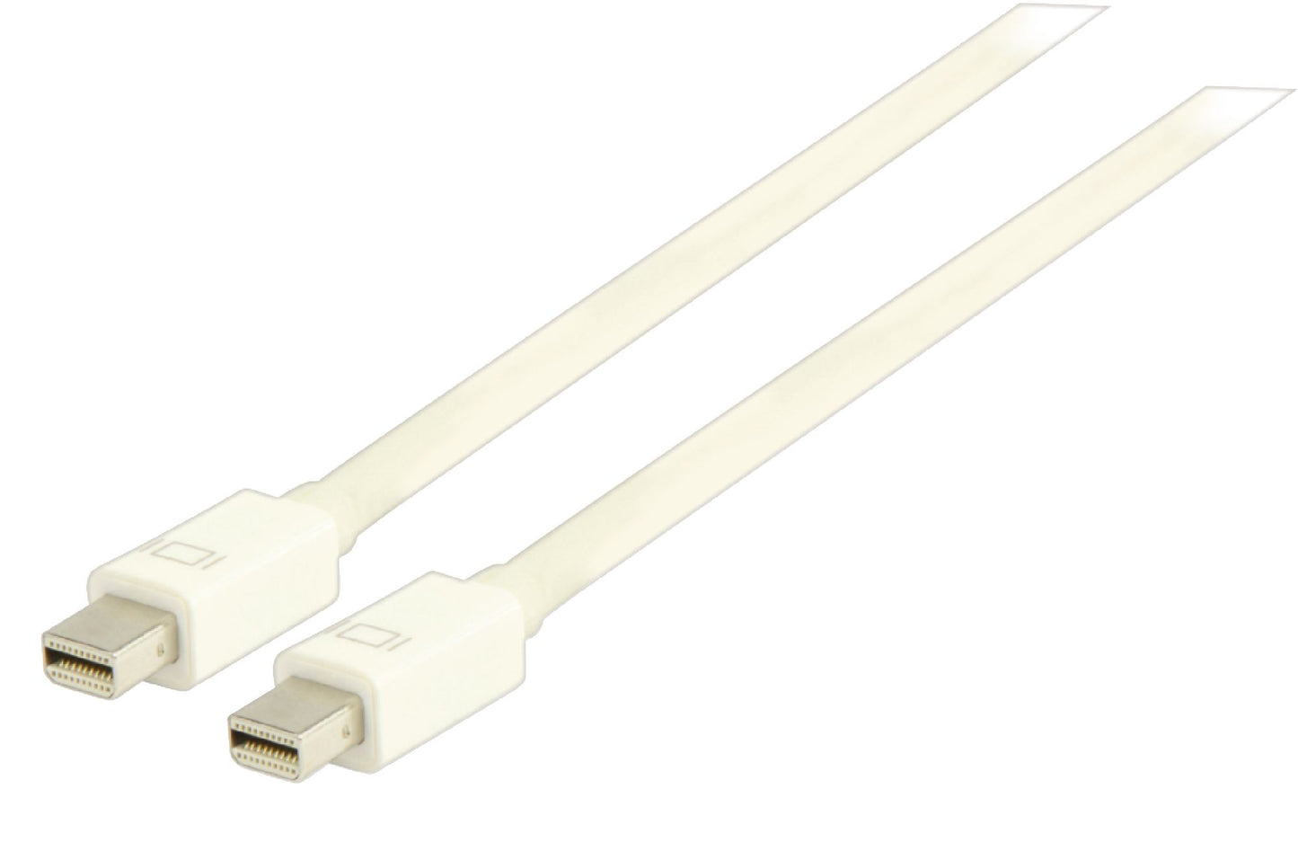 Valueline Mini Displayport-Kabel Mini Displayport Stecker - Mini Displayport Stecker 3.00 m Weiss