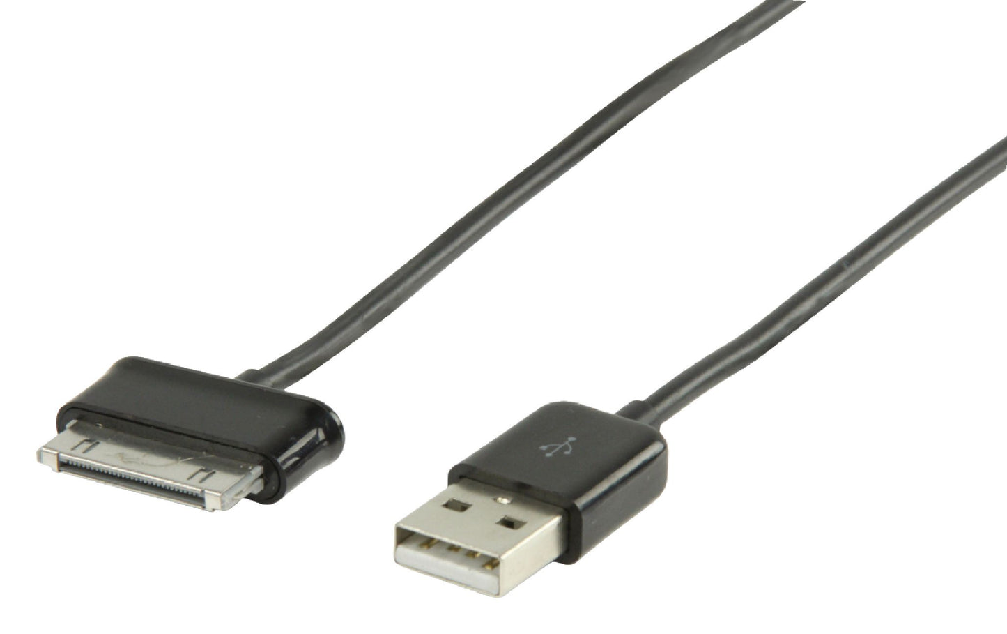 Valueline Sync und Ladekabel Samsung 30-pol. male - USB A male 1.00 m Schwarz
