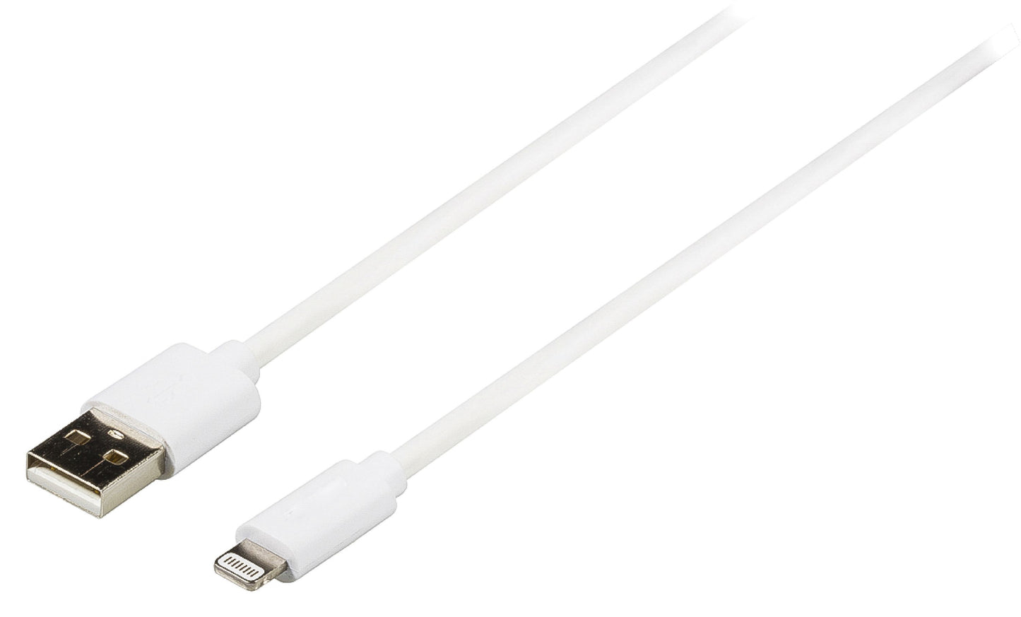Valueline Sync und Ladekabel Apple Lightning - USB A male 3.00 m Weiss
