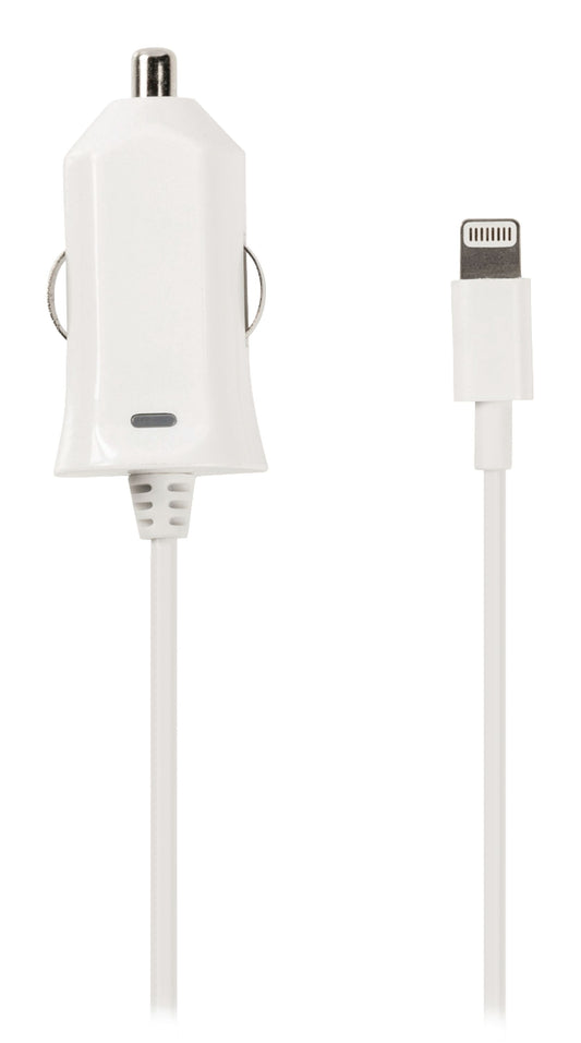 Valueline Auto-Ladegerät 2.1 A Apple-Lightning Weiss