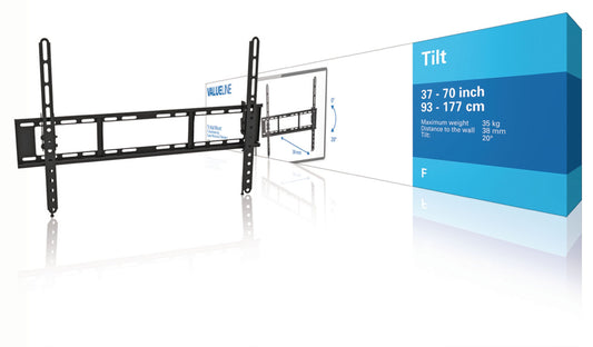 Valueline TV-Wandhalterung Neigung 37 - 70 " 35 kg