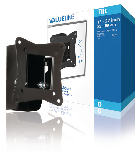 Valueline TV-Wandhalterung Neigung 13 - 27 " 30 kg