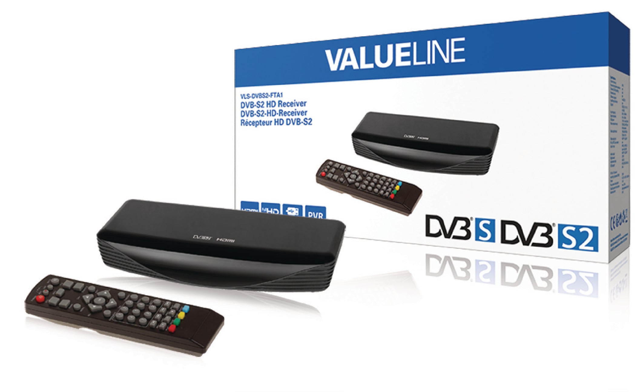 Valueline Full HD DVB-S2-Empfänger 1080p
