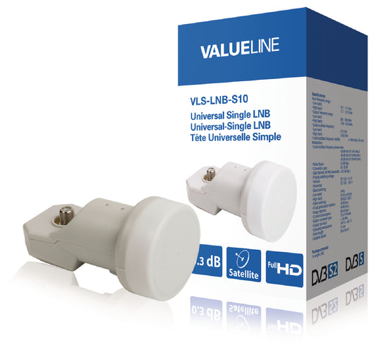 Valueline Universal-LNB Single 0.3 dB