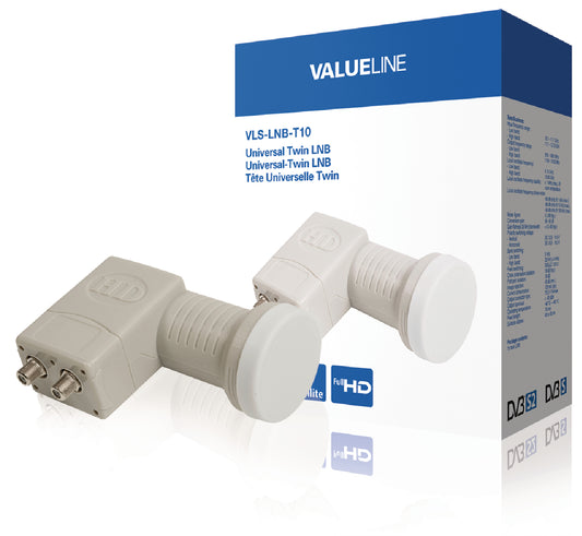 Valueline Universal-LNB Twin 0.3 dB