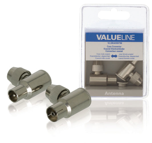 Valueline Koax Male / Female Metall