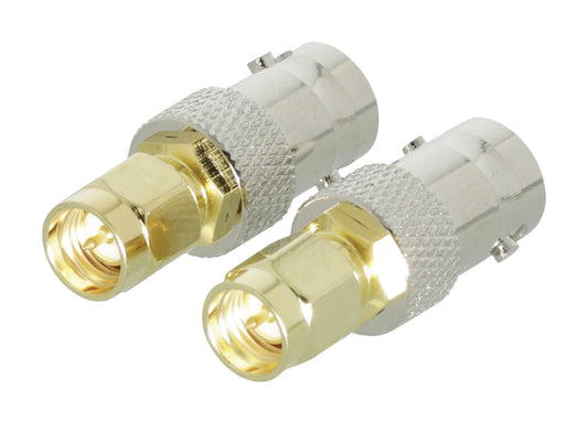 Valueline SMA-Adapter SMA-male - BNC-Kupplung Gold