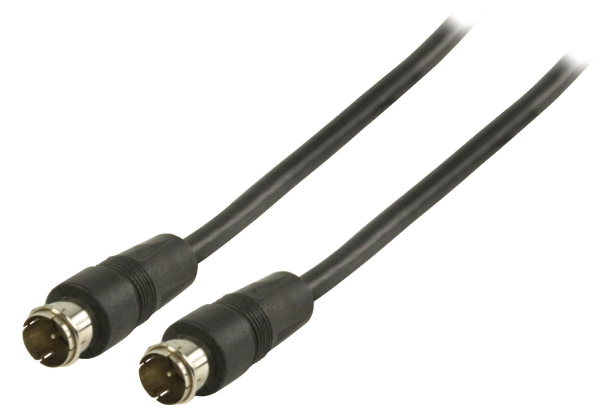 Valueline Antennenkabel F-Stecker Quick - F-Stecker Quick 10.0 m Schwarz