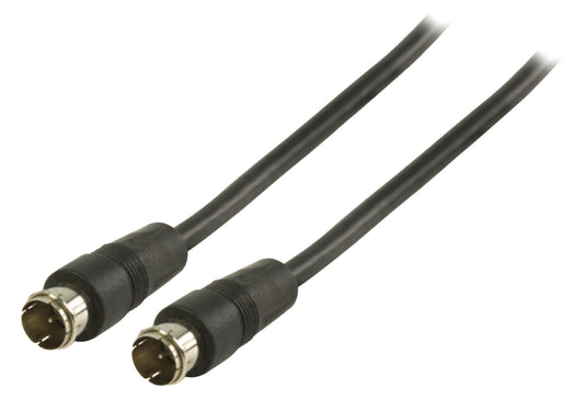 Valueline Antennenkabel F-Stecker Quick - F-Stecker Quick 10.0 m Schwarz